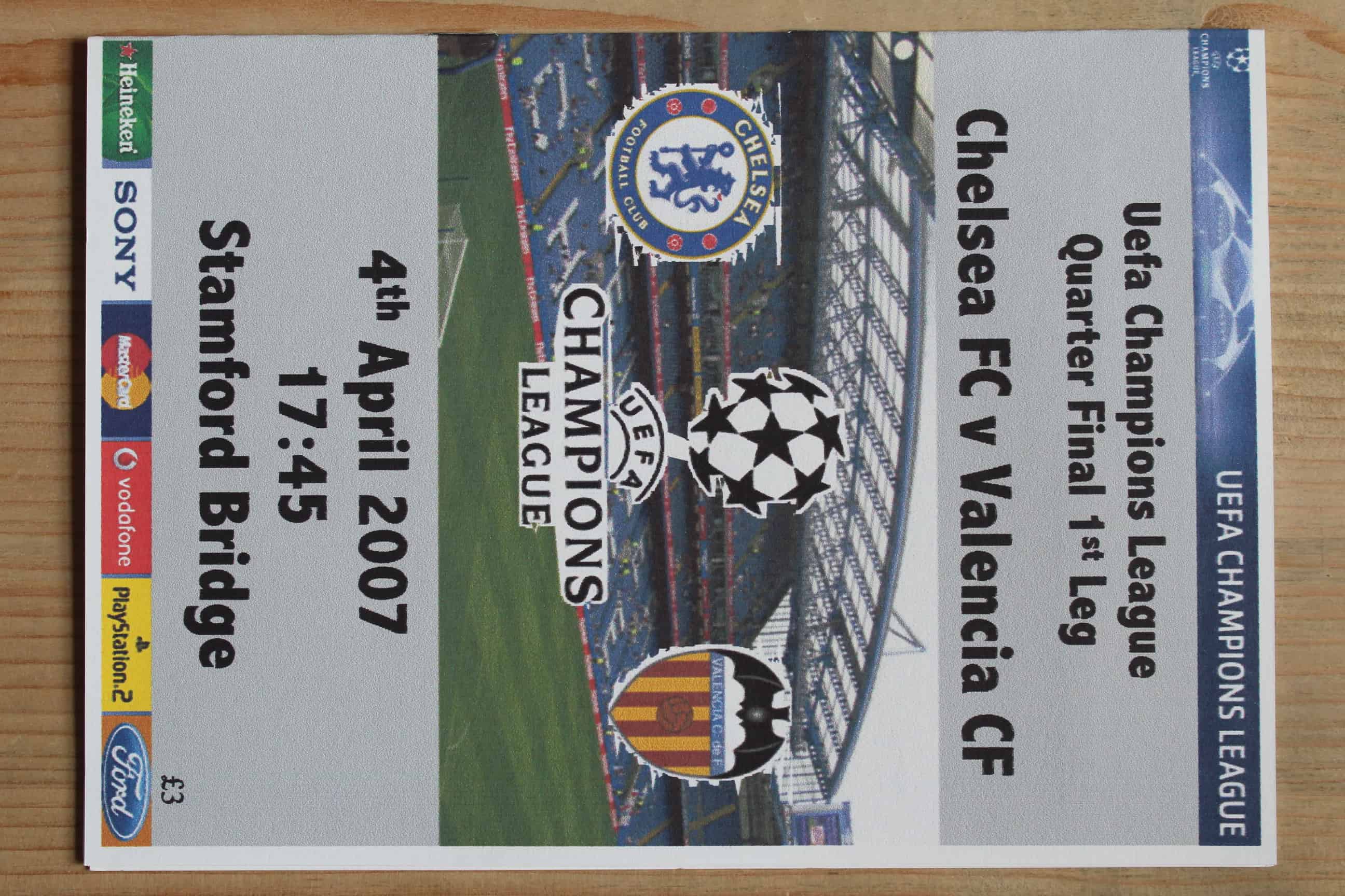 Chelsea FC v Valencia CF